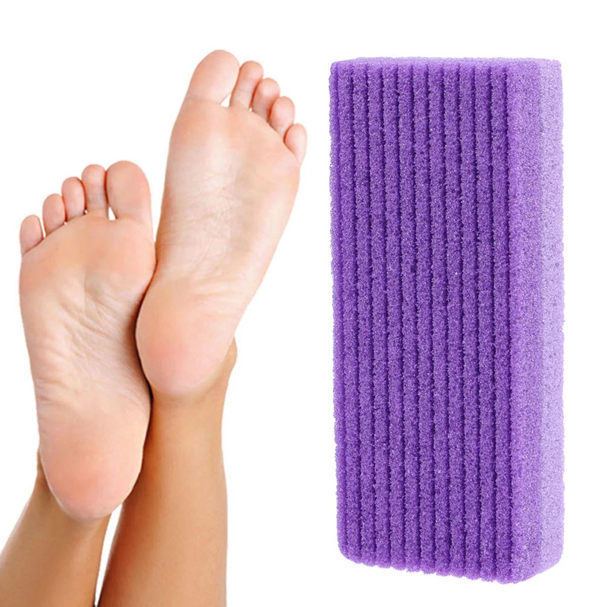 Foot Callus Remover Bar Pedicure File Scrubber for Exfoliation to Remove Dead Skin