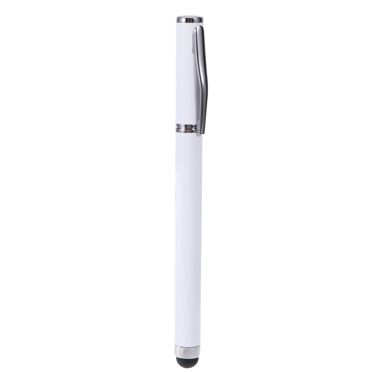 Metal Capacitive Pens Touch Screen Handwriting Capacitive Pen for Phone Panel Computer (White)