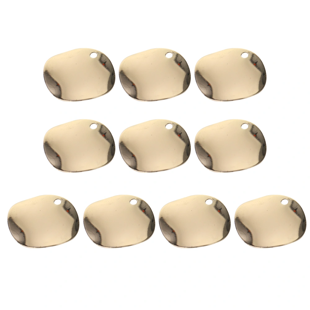 10pcs Concise Pendant Decor DIY Alloy Charm Accessories Jewelry Making Materials