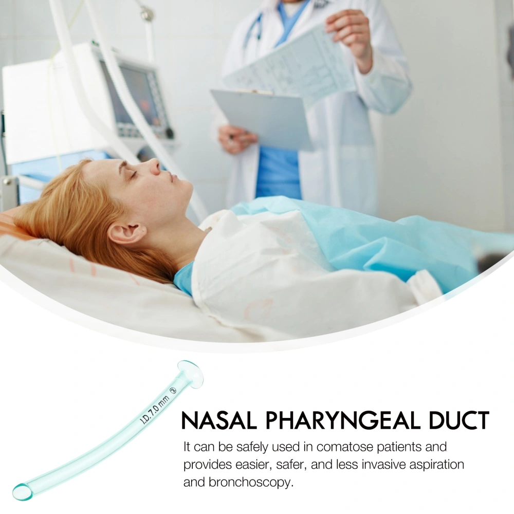 1Pc Disposable Nasal Pharyngeal Duct Nasopharyngeal Airway Health Care Tool