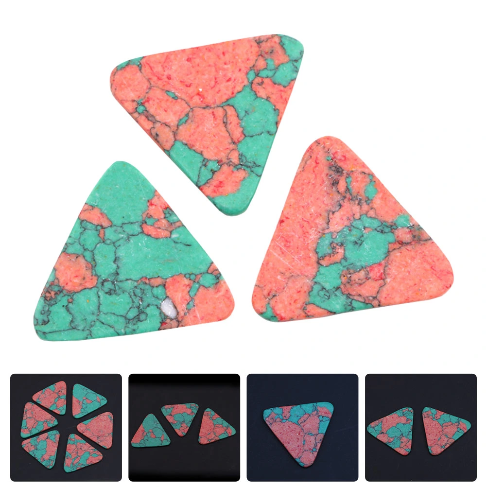 3pcs Practical Guitar Picks Guitar Fingertip Picks Bass Picks Guitar Accessories