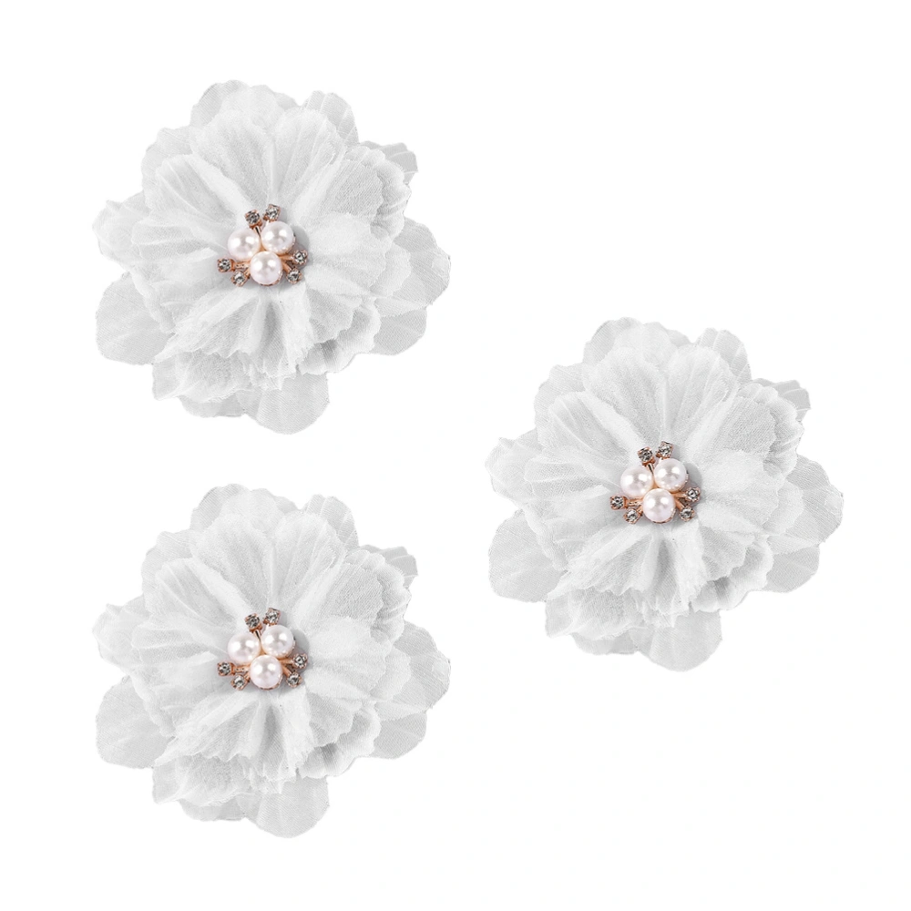 3Pcs Flower Hair Clips Barrettes Hairpin Hair Accessories for Girls Teens Women