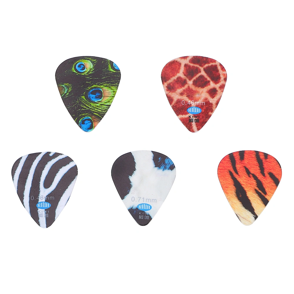 5Pcs Beautiful Guitar Picks Acoustic Guitars Picks Musical Instrument Pick