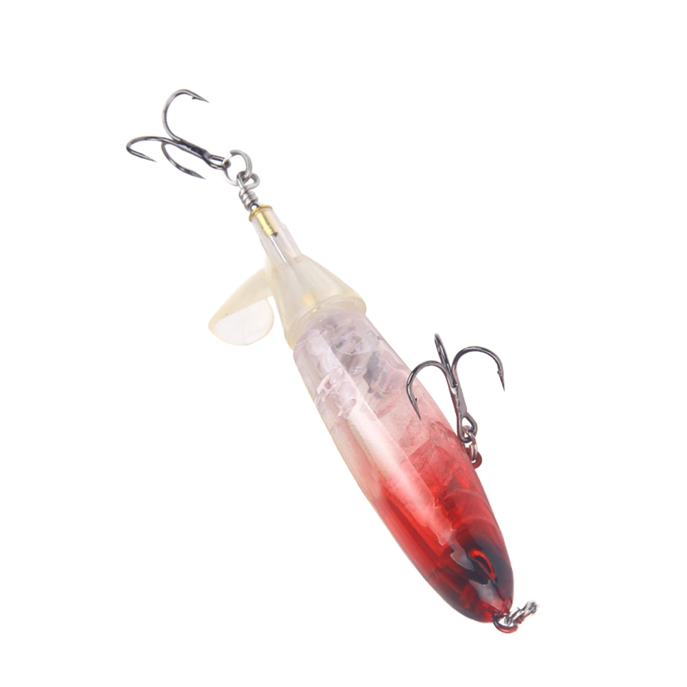 13G Fishing Lure Bait Artificial Hard Bait Salmon Bass Fishing Lures Fishing Tackle Accessories Rotating Tail Tackle (6#)
