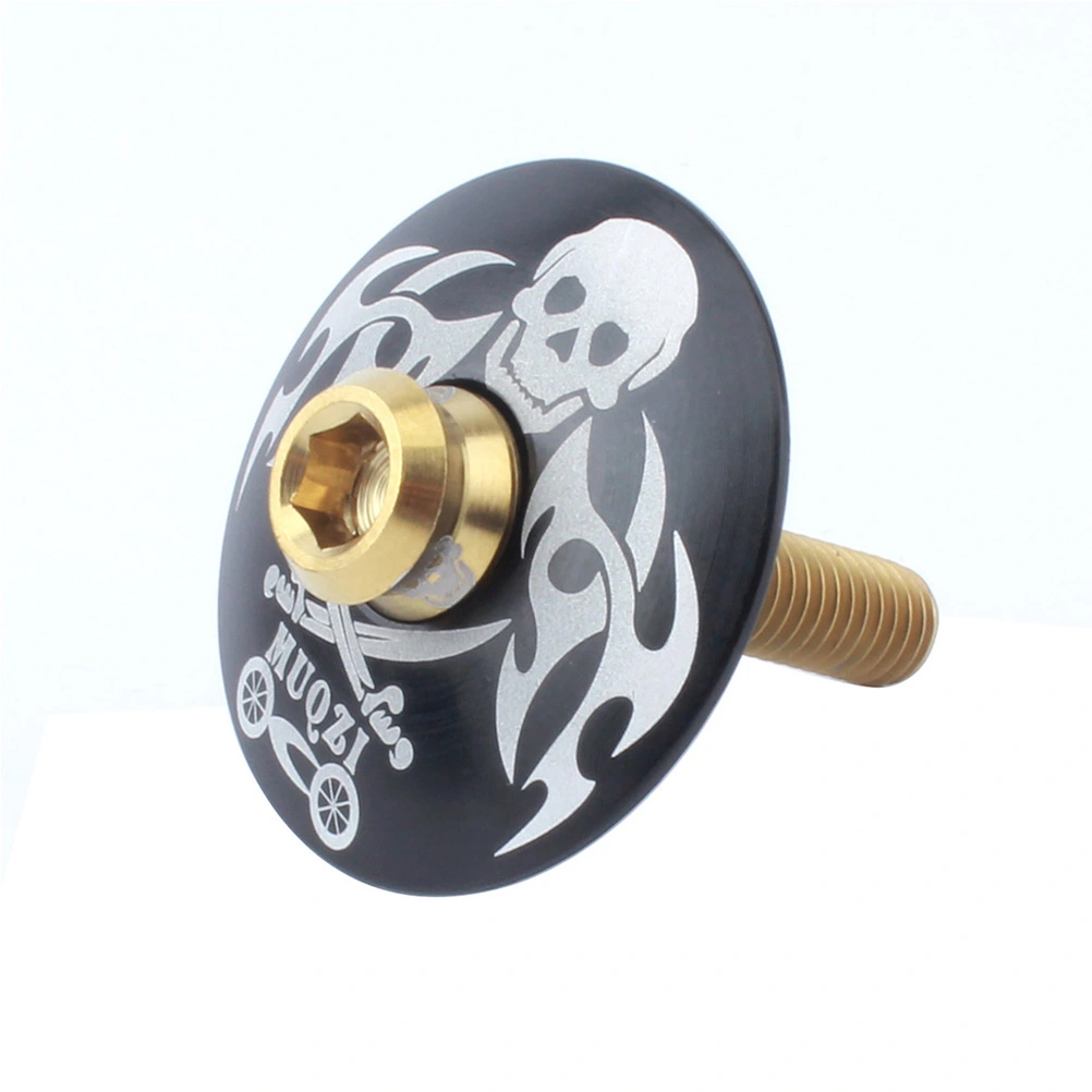 M6x30mm General Titanium Alloy Headset Screw for Mountain Road Bike Fixed Gear (Golden)