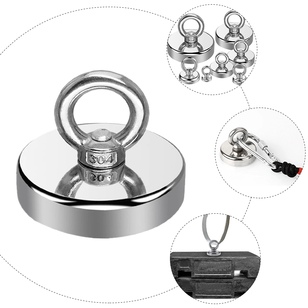 1pc Powerful Magnet Fishing and Magnetic Recovery Salvage Neodymium Magnet