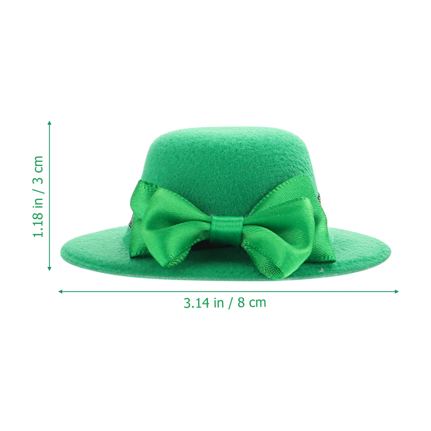 2pcs Mini St. Patrick's Day Hat Wine Bottle Decorations St. Patrick's Day
