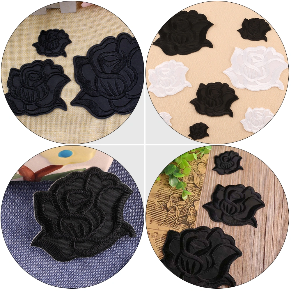 10Pcs Exquisite Clothes Patches Delicate Sew On Applique Clothing Bag Decoration