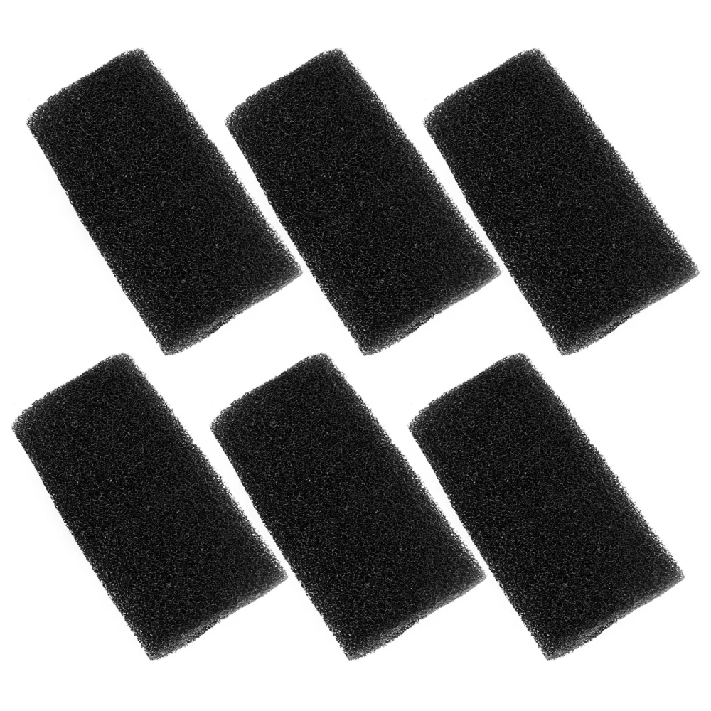 6 PCS Fish Tank Pre-Filter Sponge Roll Cartridge Replacement Filters for Aquarium (22mm)