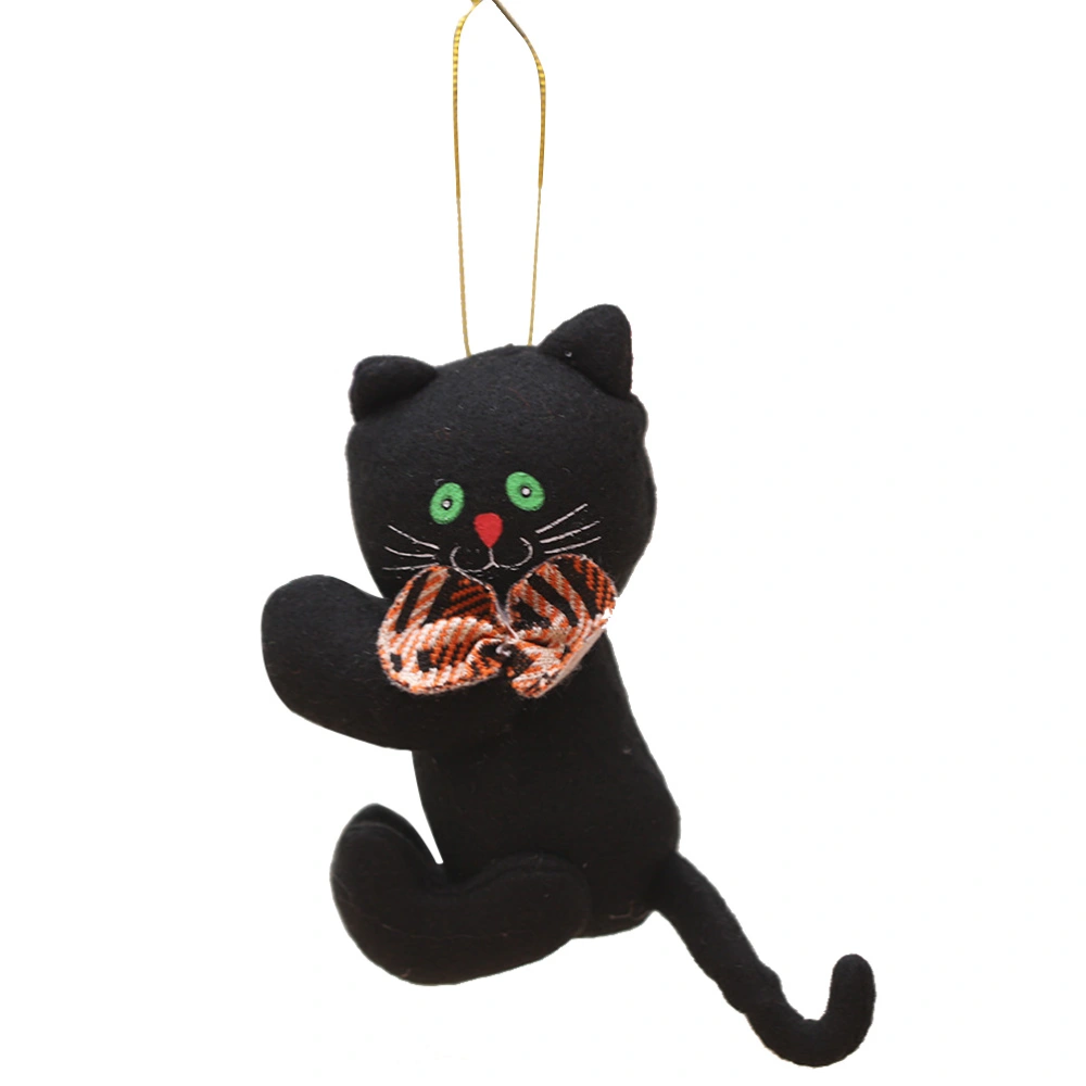 Halloween Hanging Cat Halloween Home Garden Yard Bar Decorations Party Supplies Haunted House Props