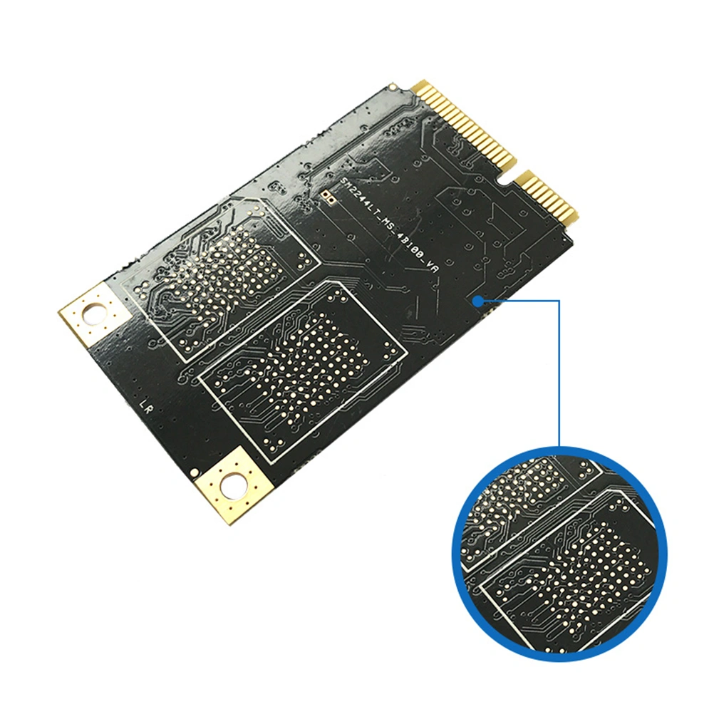 Black Msata Computer Hard Drive 32G Laptop SATA3 Mini Internal Solid State Drives NGFF Interface Notebook