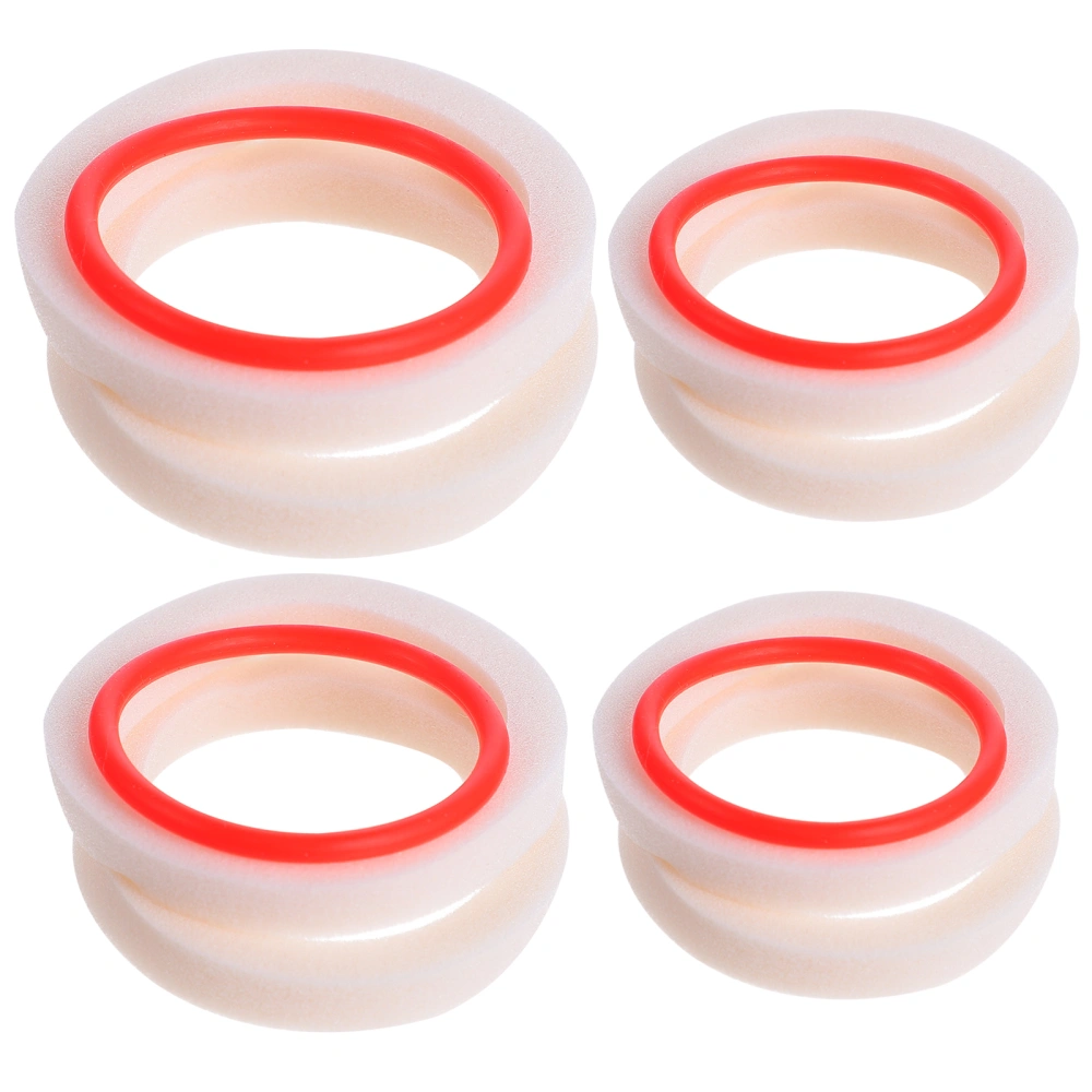 4 Sets Oil Seal Sponge Rings Front Fork Sponge Rings MTB Bike Accessories