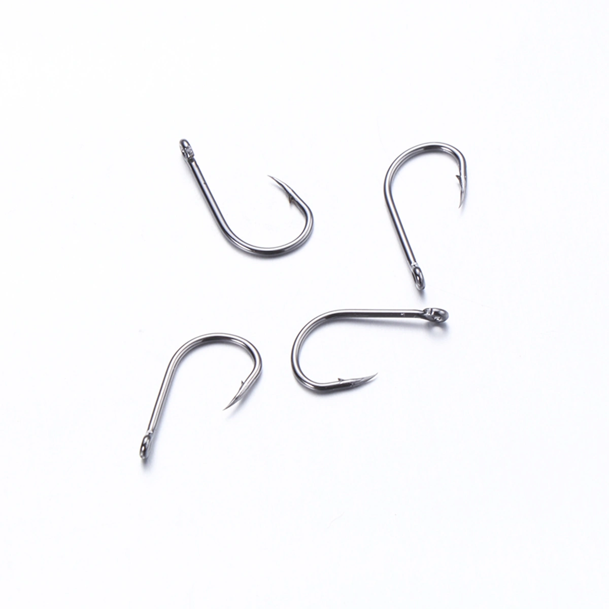 100 PCS Fishing Hooks High Carbon Steel Perforated Fishing Hooks Fly Fishing Hooks Fishing Tackle Set for Salt Water Fresh Water Lakes Rivers Streams (#9)