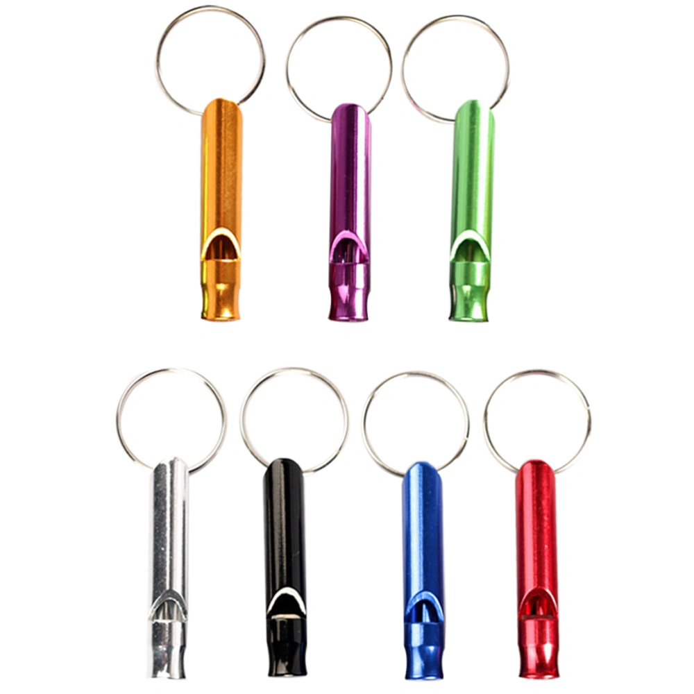 7Pcs Practical Bird Training Whistle Parrot Flying Training Whistle Pet Supply