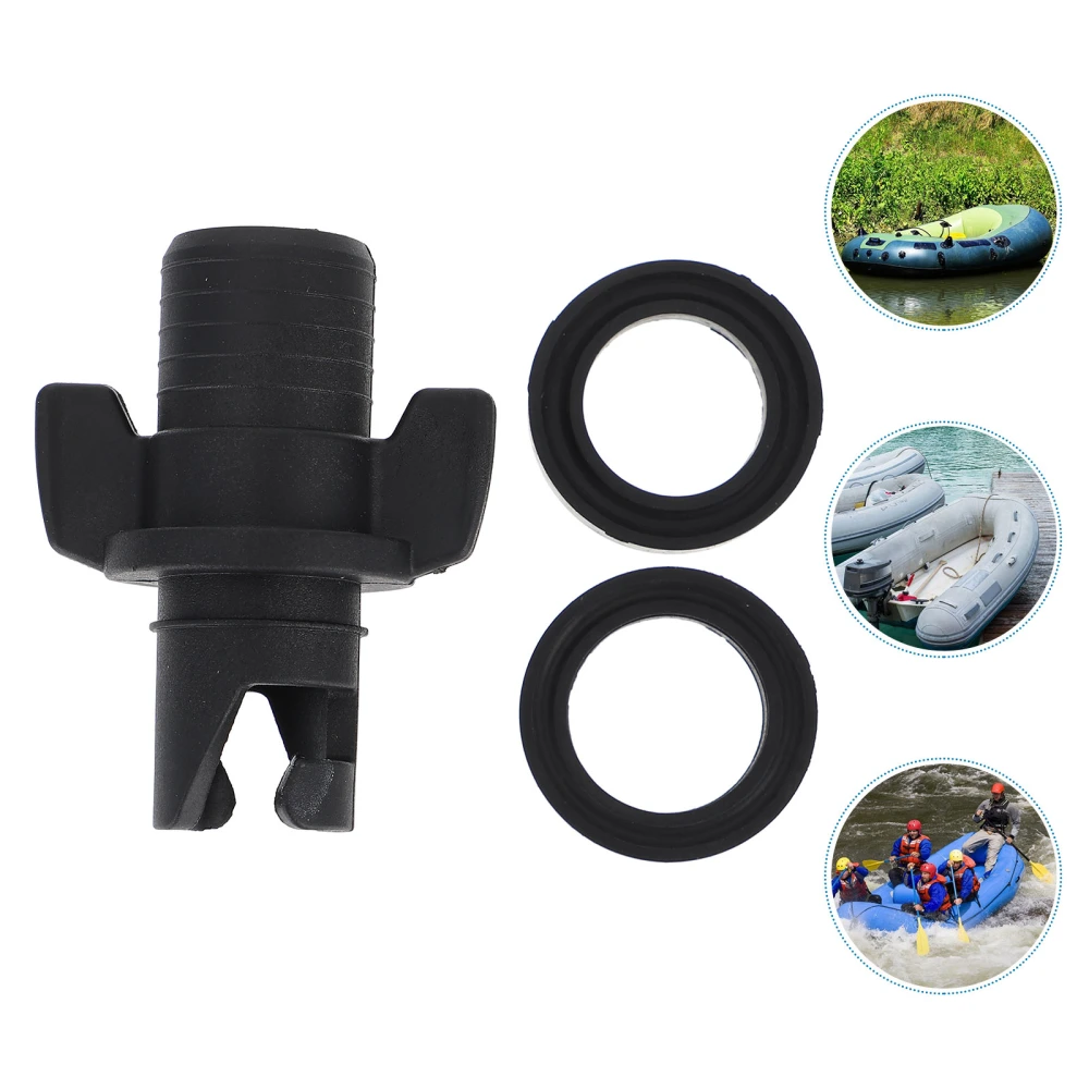 Plastic Inflatable Kayak Adapter Air Pump Hose Replacement Accessories