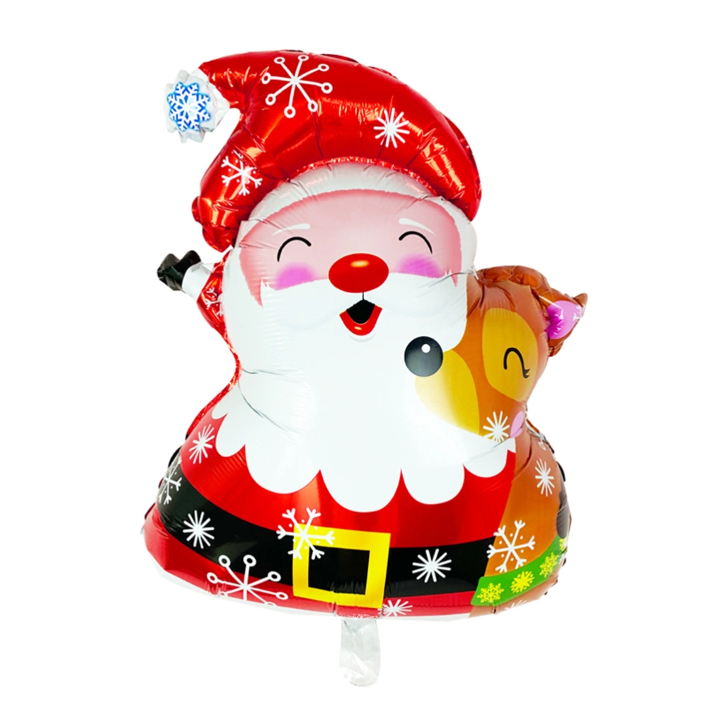 Christmas Aluminum Foil Balloon Snow Old Man Balloon Party Supplies Decoration