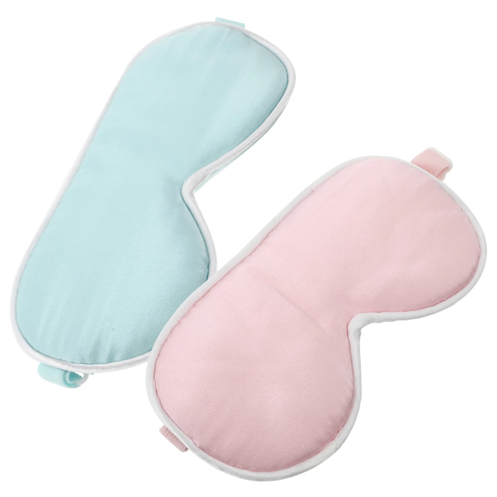 2pcs Baby Sleep Eye Masks Comfortable Shading Blindfolds (Assorted Color)