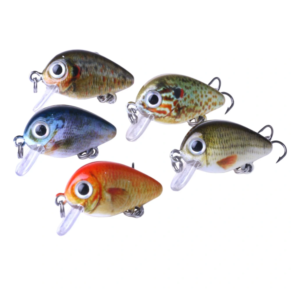 5 PCS/Set Fishing Lure Baits Artificial Baits Salmon Bass Fishing Lures Fishing Tackle Accessories