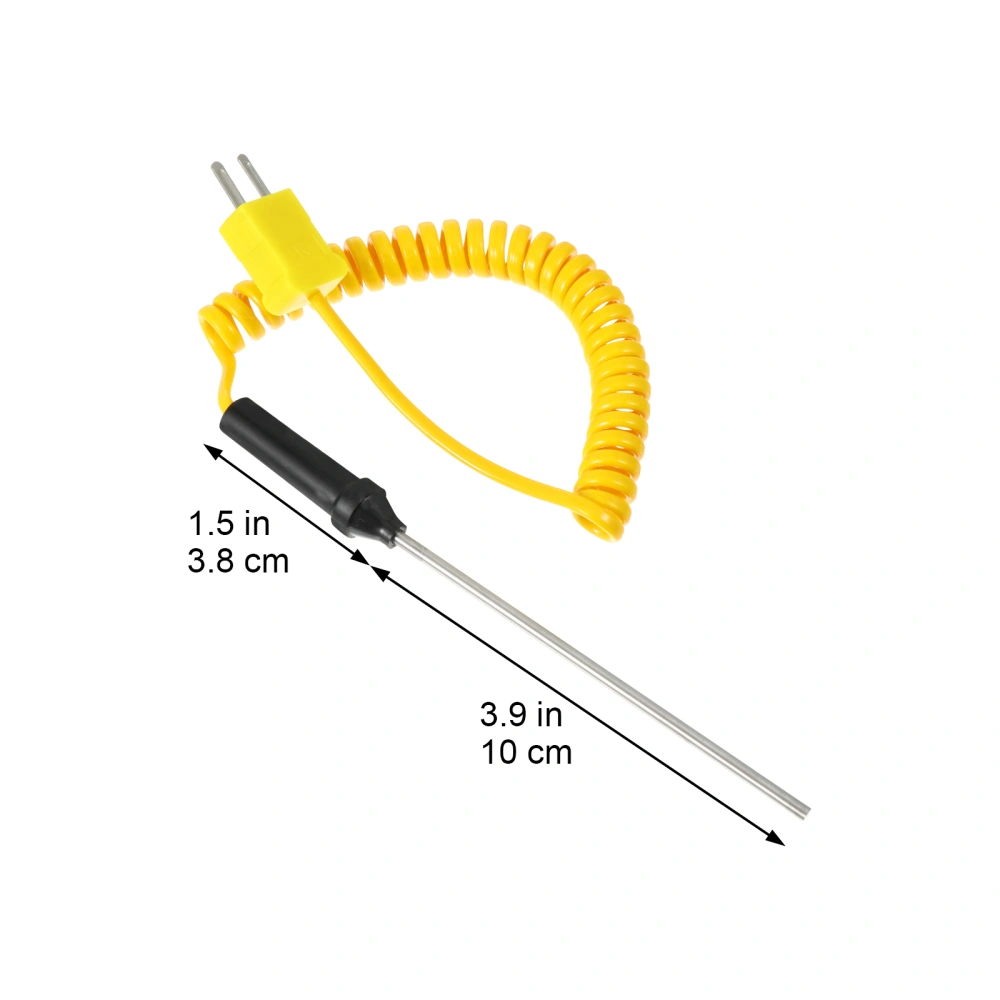 K-Type Thermocouple Stainless Steel Probe Temperature Controller Wire Sensors