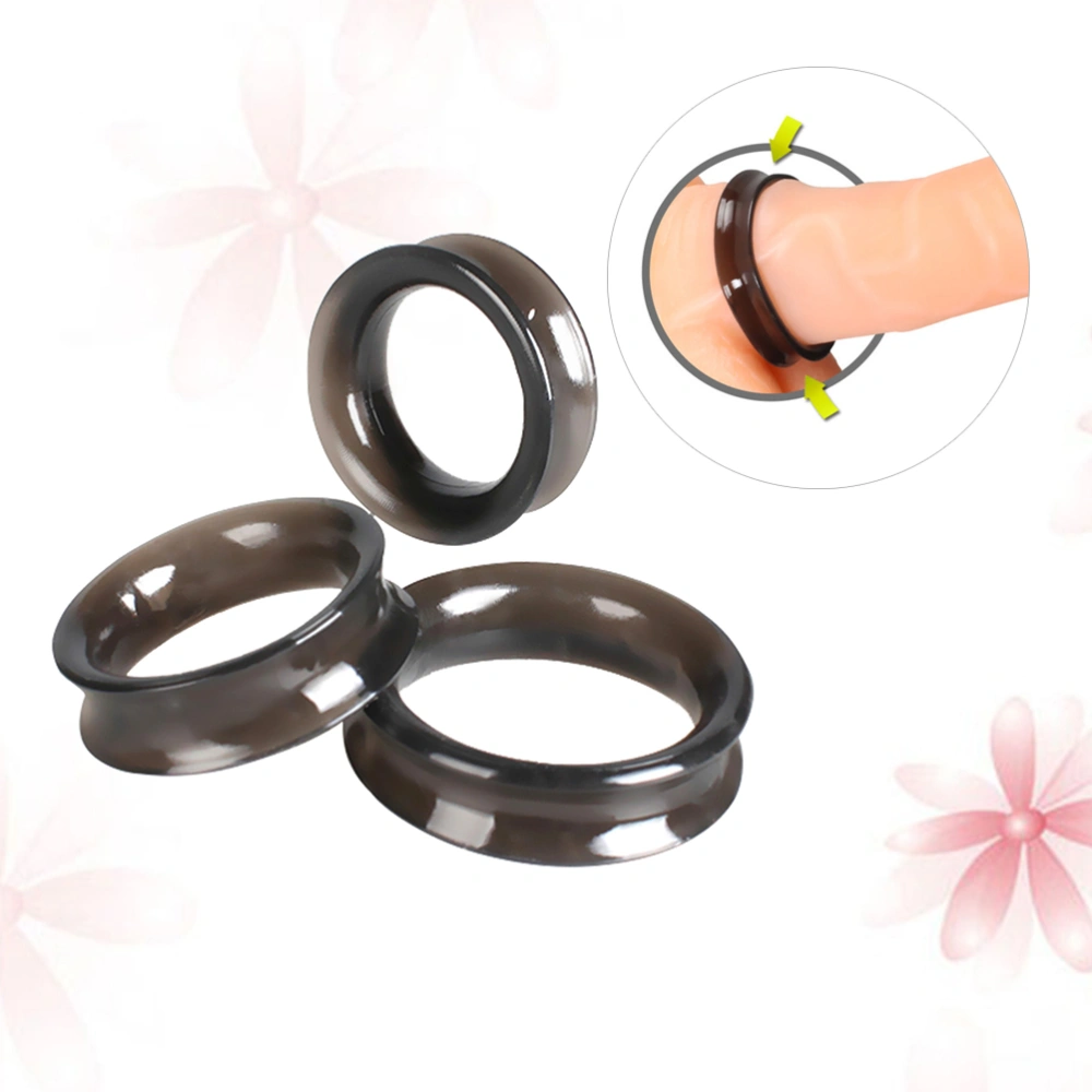 3pcs Ring Penis Rings Glans Ring Enhancing Rings for Men Male