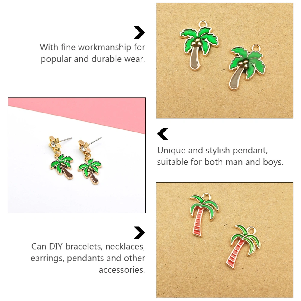 20pcs Hawaii Style Jewelry Charms Earring Necklace Jewelry DIY Pendants Random Style