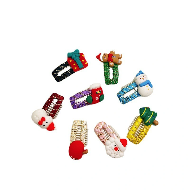 Christmas Cartoon Pet Headdress Cat Dog Barrettes