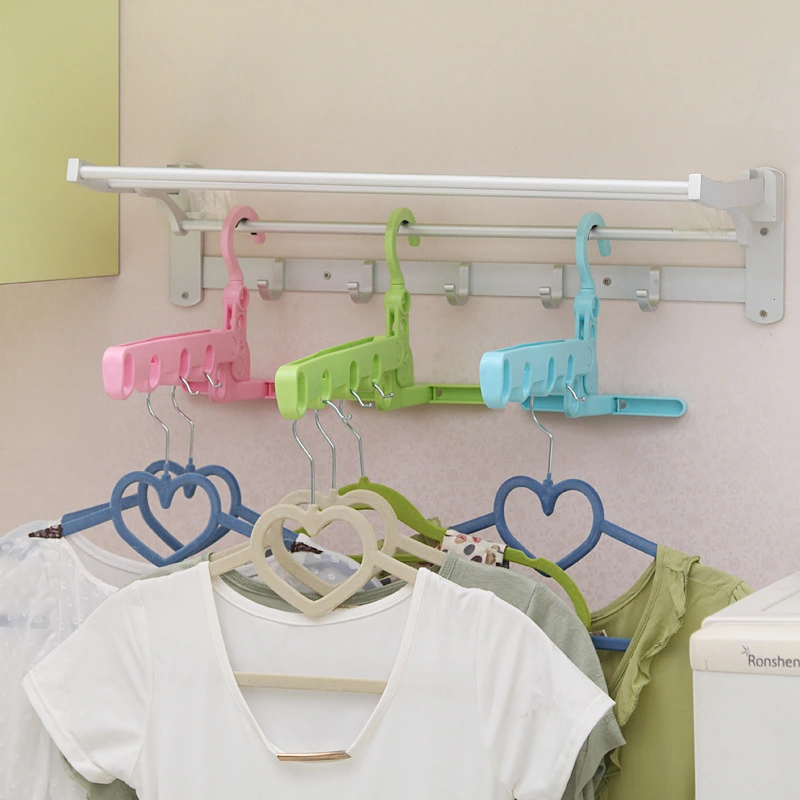 Creative Retractable Plastic Folding Hanger