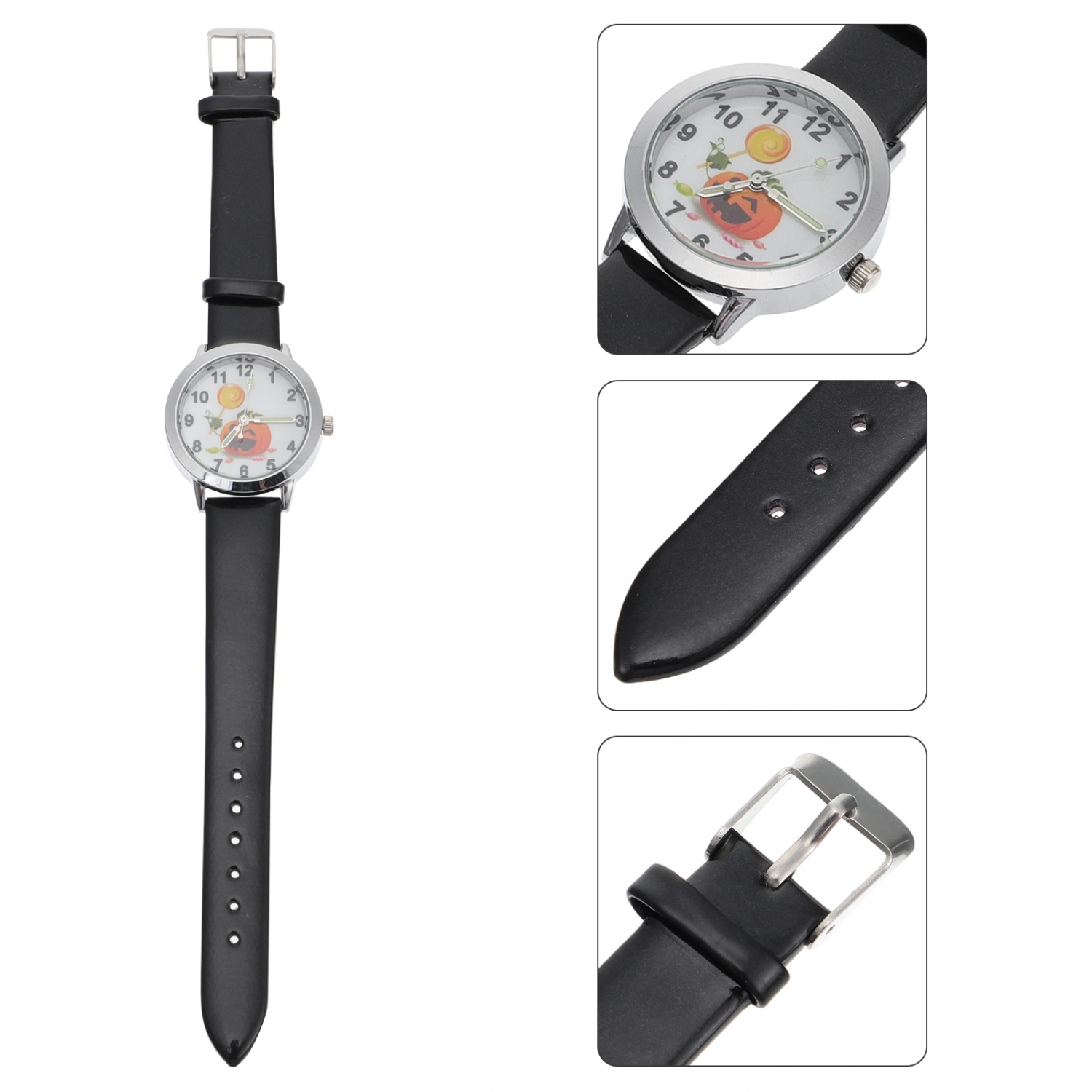 1 Pc Halloween Kids Watch Children School Watch Luminous Children Watches