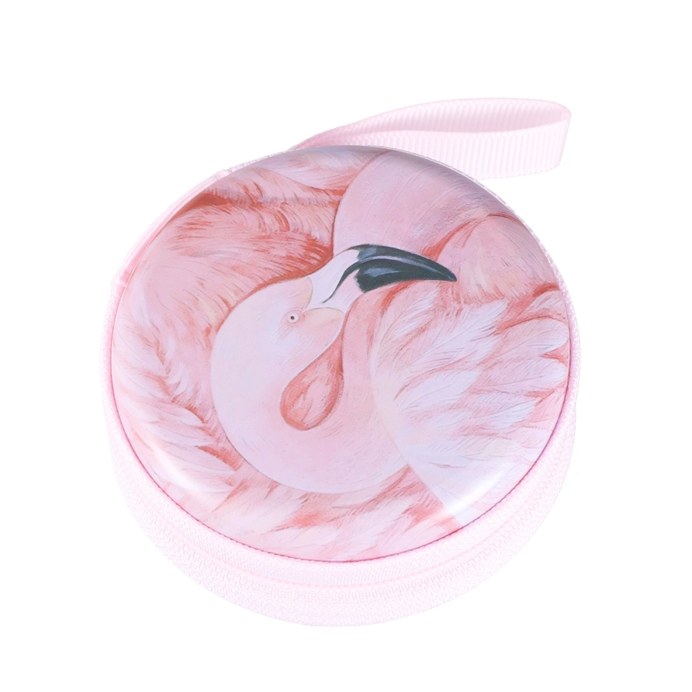 1pc Women Wallet Flamingo Coin Purse Lady Zipper Coin Purse Coin Cards Holder with Rope for Girls Ladies Women (1)