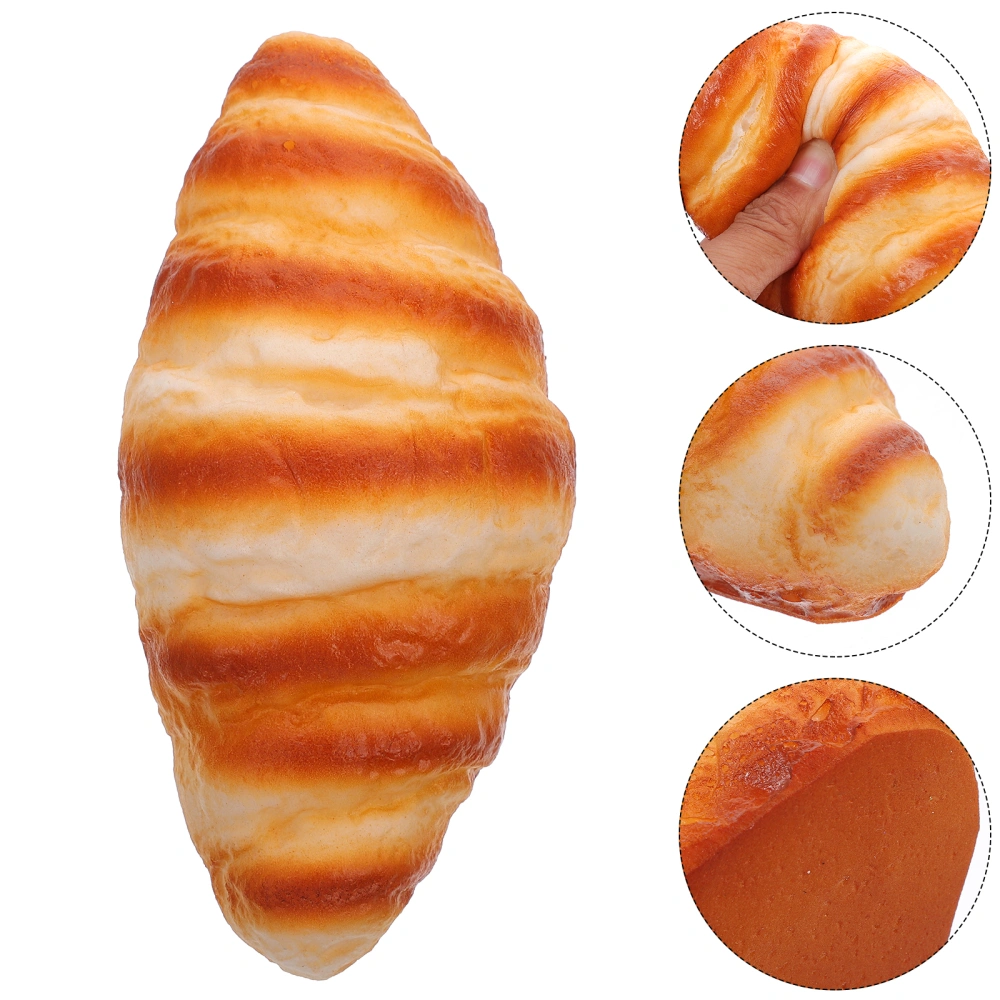 1pc Emulation Conch Bread Adornment PU Bread Model Bakery Bread Display Props