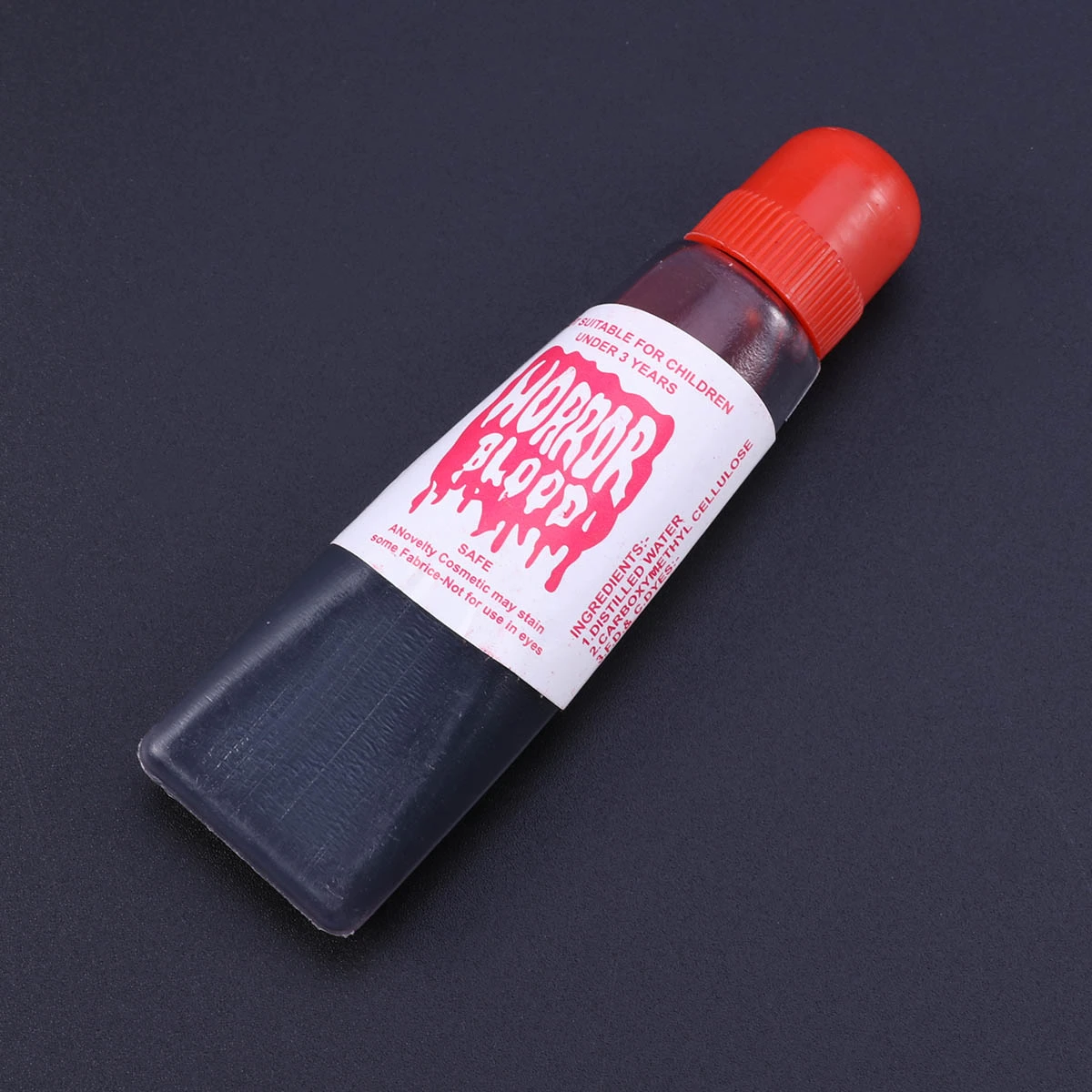 Fake Blood Plasma Christmas Halloween Ghost Festival Supplies Horror Denture Plasma Fake Human Blood Show Props (Red)