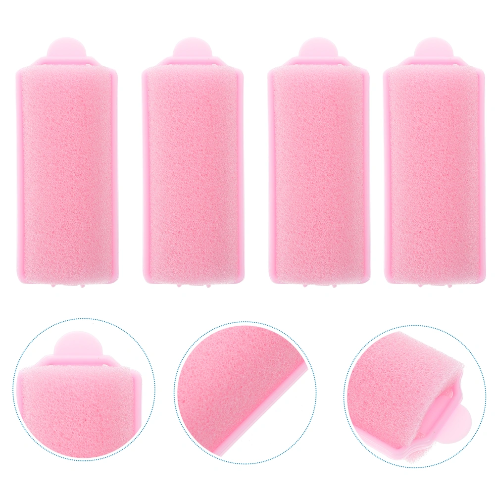 10pcs Sponge Roller DIY Hair Styling Tool Curler Hairdressing Tools for Women Hairwear (Random Style)