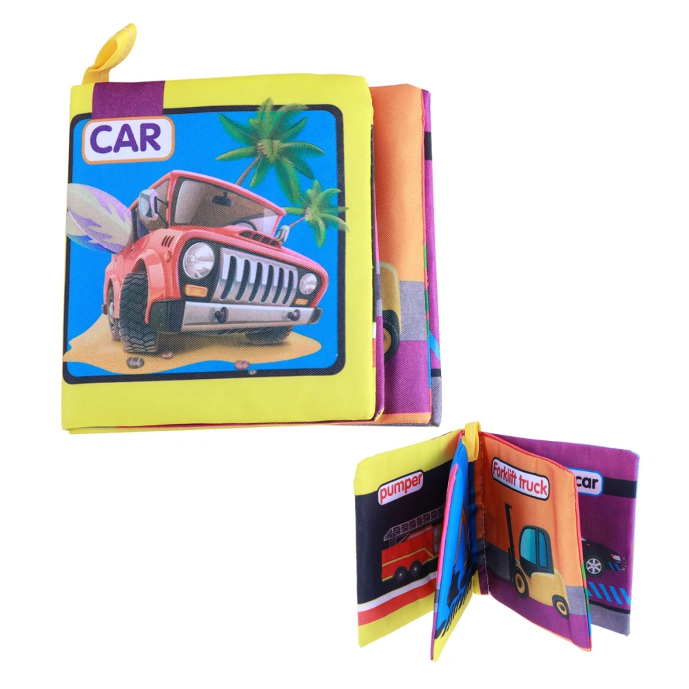 Baby Cloth Books Baby First Book Cloth Book Early learning Educational Toys (Transport)