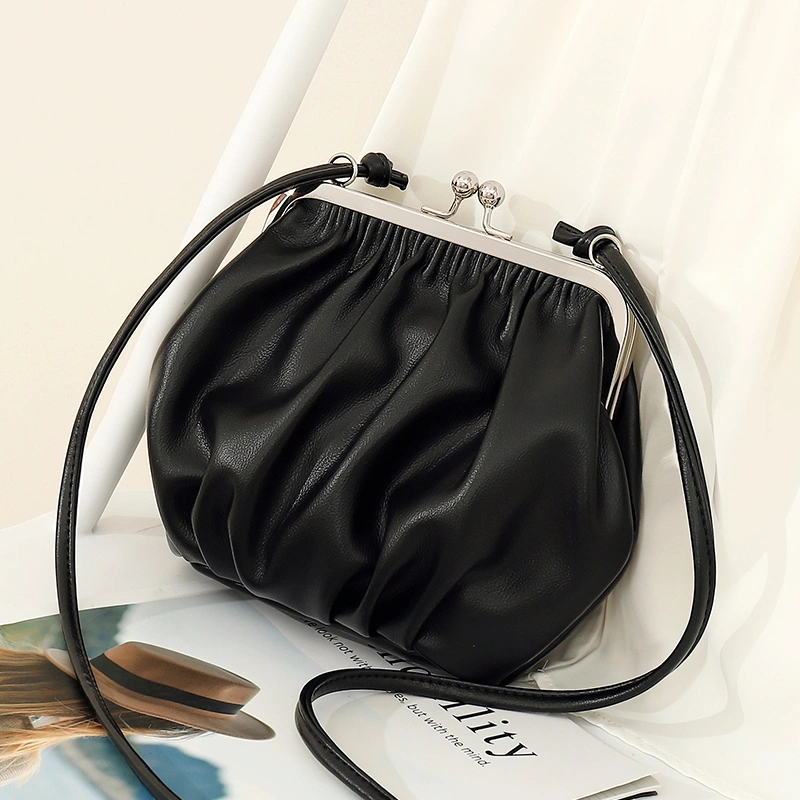 Pleated Fashion Shoulder Women's Cross-body Bag