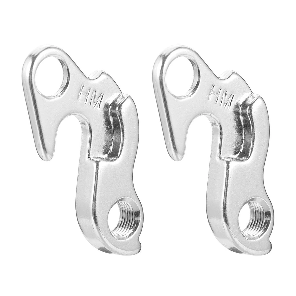 2 Pcs Mountain Bike Rode Bike Alloy Rear Derailleur Hanger Frame Tail Hook Parts