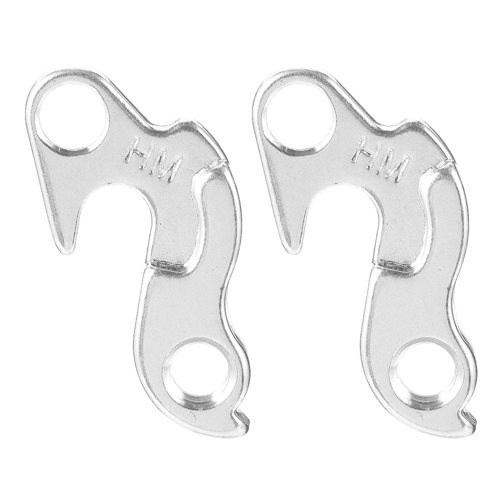 2 Pcs Mountain Bike Rode Bike Alloy Rear Derailleur Hanger Frame Tail Hook Parts