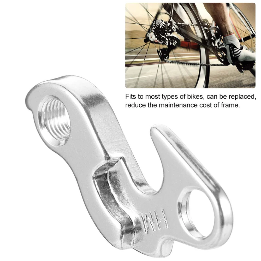 2 Pcs Mountain Bike Rode Bike Alloy Rear Derailleur Hanger Frame Tail Hook Parts