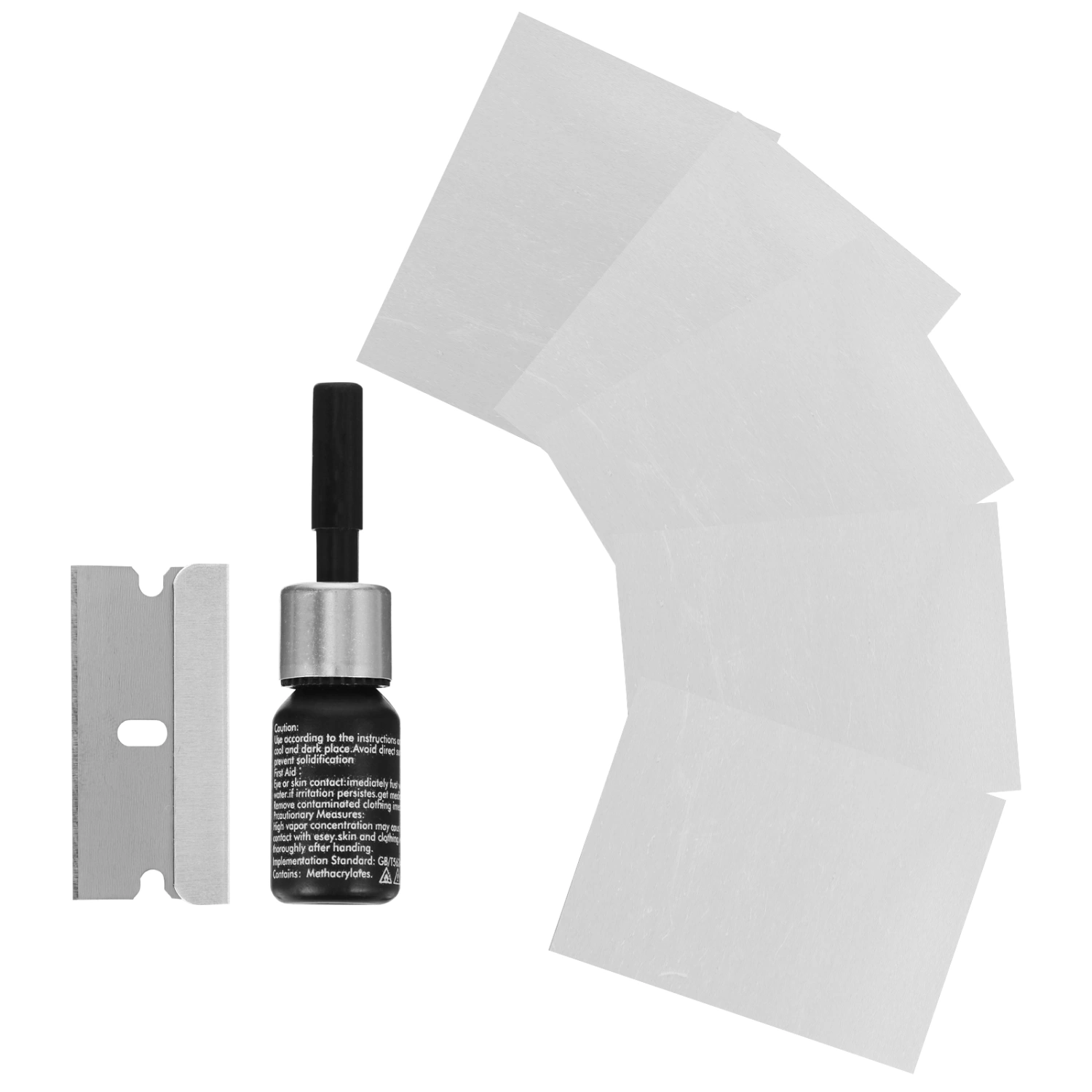 2 Sets Professional Car Wind Glass Repair Tool DIY Windshield Crack Repair Kit