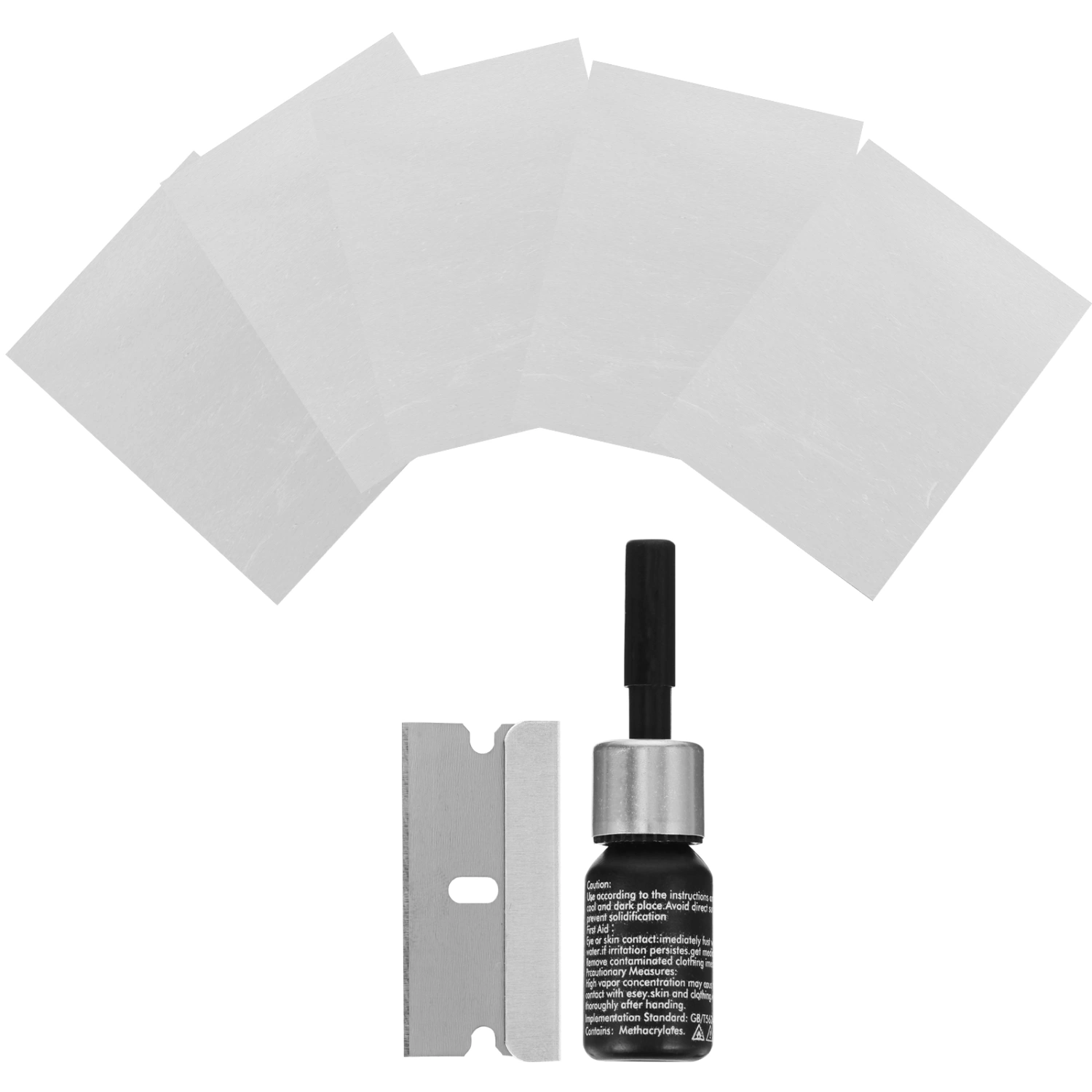 2 Sets Professional Car Wind Glass Repair Tool DIY Windshield Crack Repair Kit