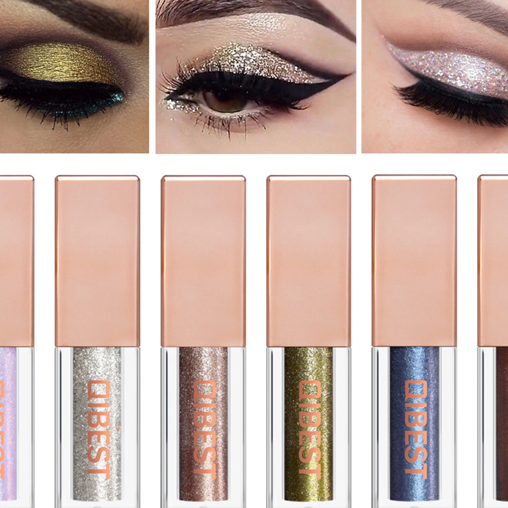 1pc Women Glitter Eye Shadow Shiny Liquid Eye Shadow Eye Makeup Accessories Cosmetics Supplies 11