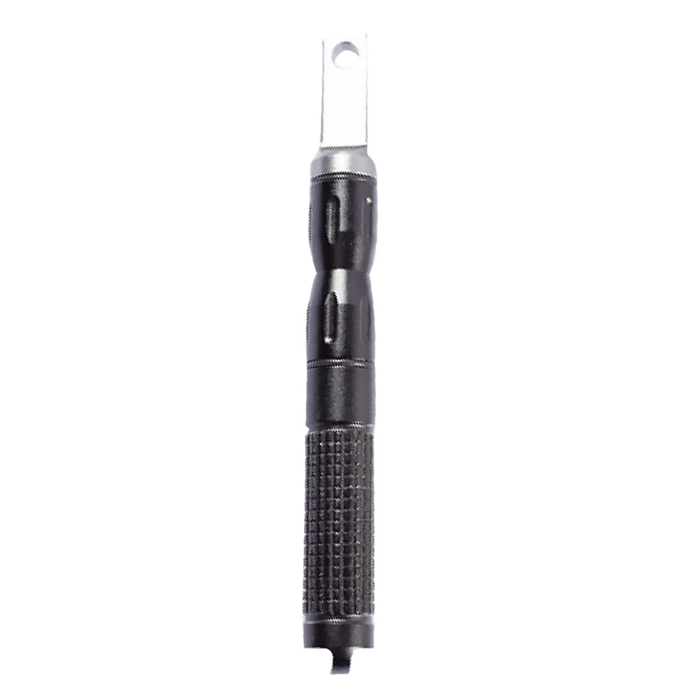 Outdoor Camping Survival Tools All Waterproof Outdoor Flint Spark Rod with Alloy (Black + Flintstone)
