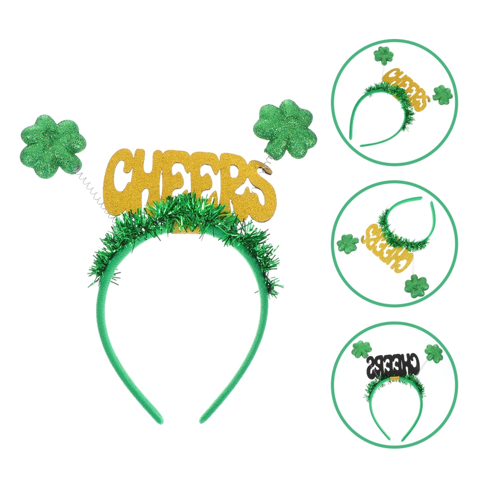 1pc St. Patrick's Day Party Hairband Costume Head Decor Carnival Head Decor Prop