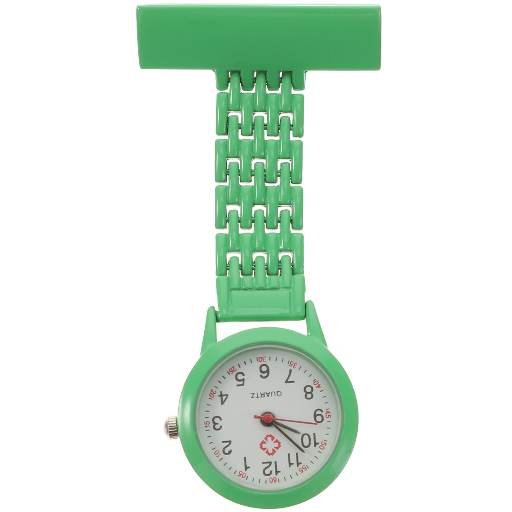 Nurse Fashionable Medical Nurse Watch Medical Nurse Pocket Hanging Watch Gift Watch (Green)