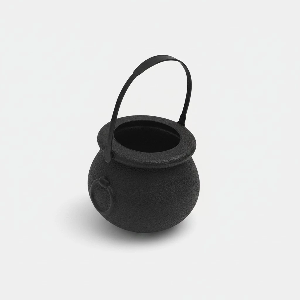 3Pcs Halloween Small Candy Bucket Portable Witch Jar Trick or Treat Candy Pail Holder Party Favor for Festival Kids