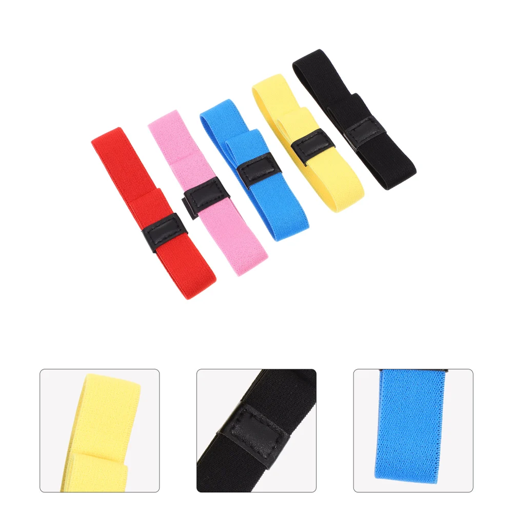 5Pcs Bento Box Straps Elastic Bento Box Bands Portable Lunch Container Fixing Straps