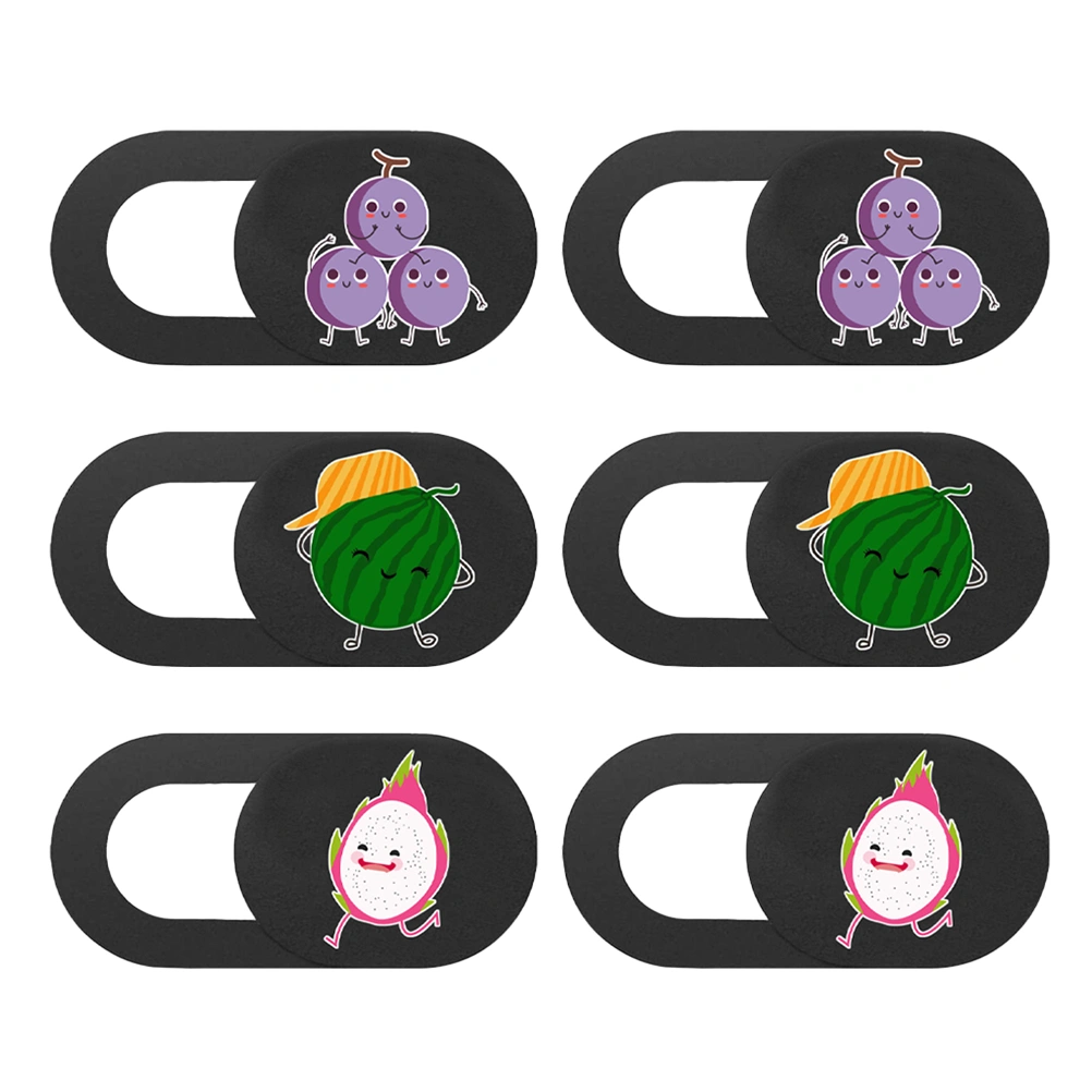 6pcs Webcam Slider Camera Slide Blocker Camera Privacy Cover Privacy Protectors