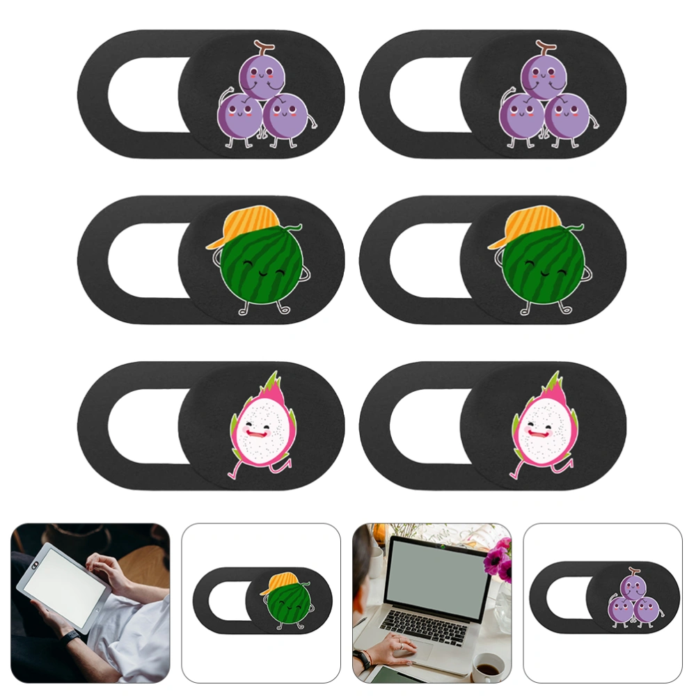 6pcs Webcam Slider Camera Slide Blocker Camera Privacy Cover Privacy Protectors