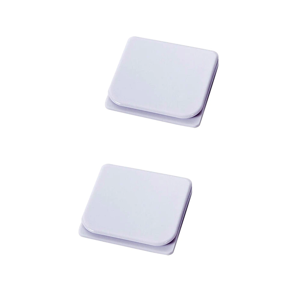 2pcs Windproof Stop Protect Clips Shower Guard Curtain Clip Self Adhesive Shower Curtain Clips