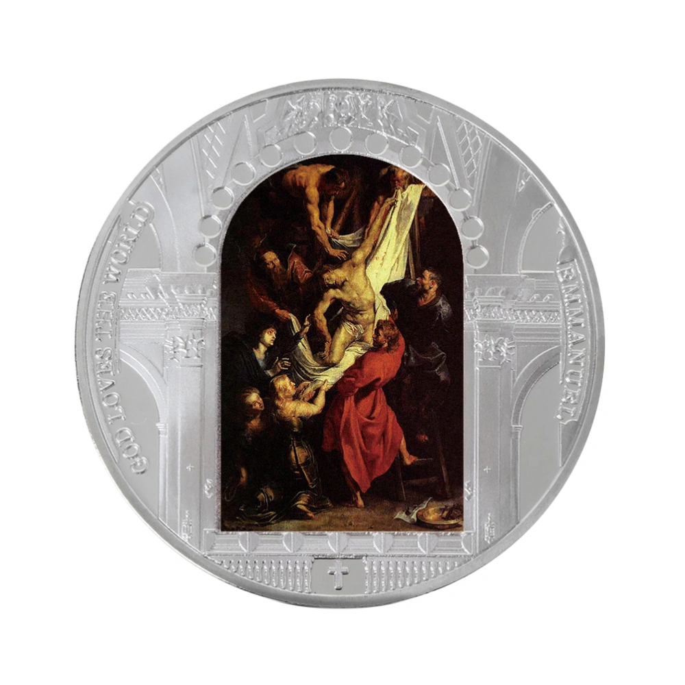 Jesus Christ Religion Commemorative Coin Collection Gift Souvenir Art Metal Antique Collection Coin (003)