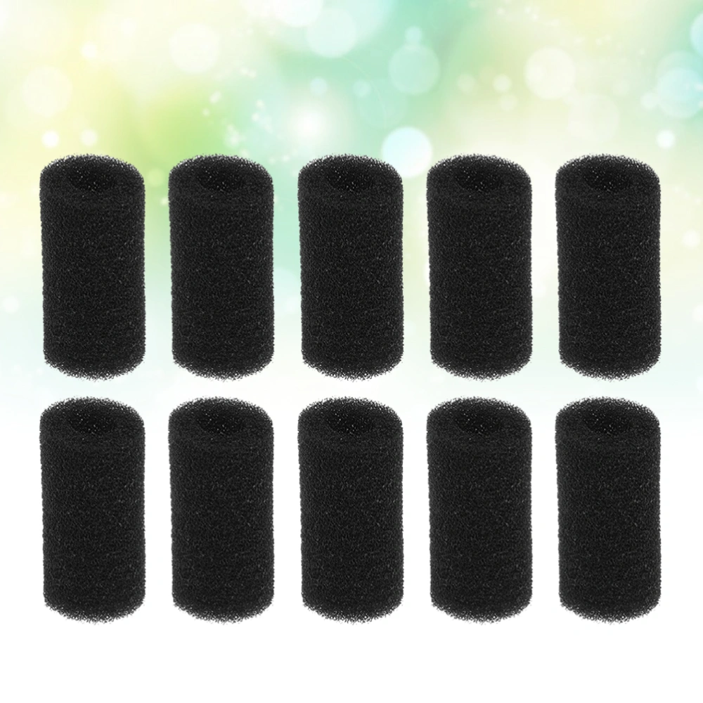 20pcs Portable Fish Tank Pre-Filter Sponge Roll Cartridge Replacement Filters for Aquarium